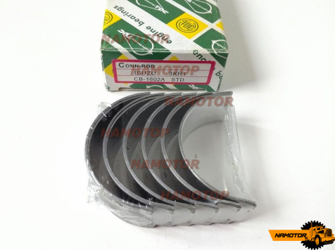 Вкладыши шатунные 3KR1. 3KR2. 3LD1. STD CB-1602A 8-94334-309-0/8-94156-084-0/ 8-98051-928-0 ширина 22мм.  set
